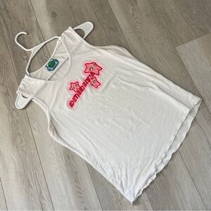 Omighty Graphic Tank Top logo star graphic womens White (xlarge) casual fun